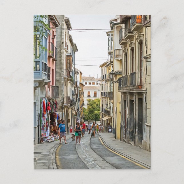 Granada. #12. vykort (Framsida)