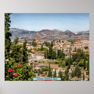 Granada, Andalusien, Spanien Poster