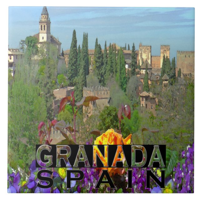 Granada Kakelplatta (Framsidan)