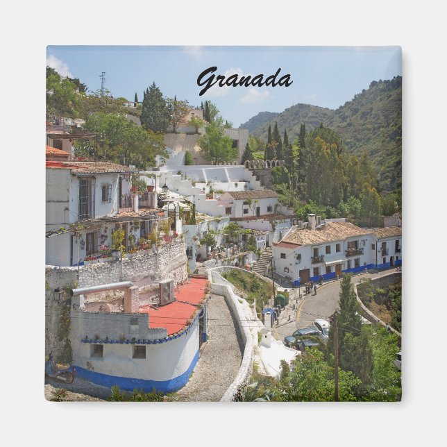 Granada Sacromonte byn Magnet (Framsidan)