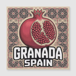 Granada Spain Pomegranate Sticker