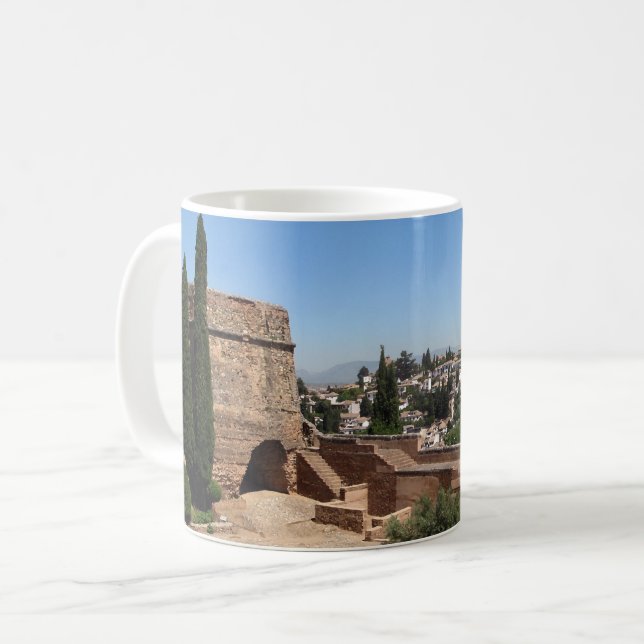 Granada, Spanien Kaffemugg (Framsida vänster)