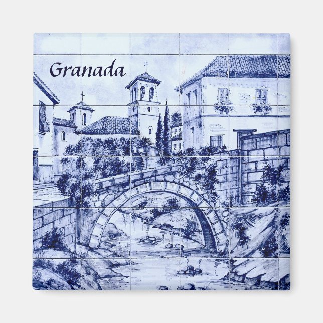 Granada Spanien Magnet (Framsidan)