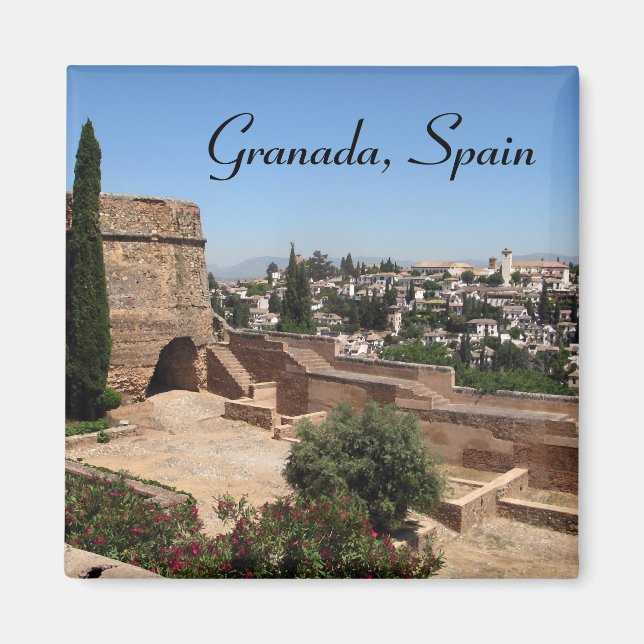 Granada, Spanien Magnet (Framsidan)