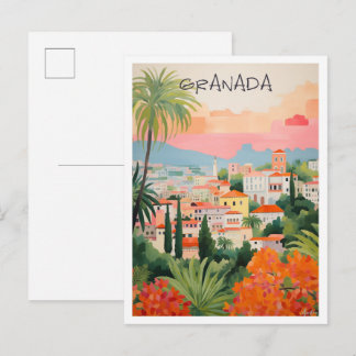 Granada Spanien Resaestetik Vykort