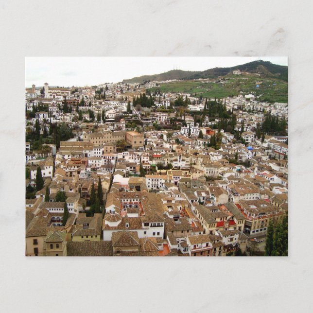 Granada, Spanien Vykort (Framsida)