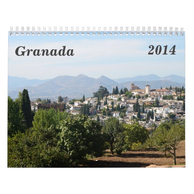 Granada väggkalender 2014 kalender (Omslag)
