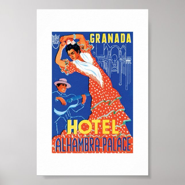 Granada Vintage affisch (Framsidan)