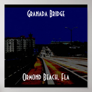 GranadaBridge Granada överbryggar, den Ormond Poster