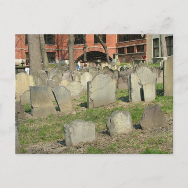 Granary Burying Ground Vykort (Framsida)