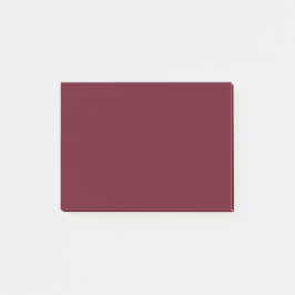 Granat i fast form Färg Post-it Block