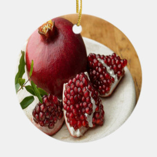 Granat Julgransprydnad Keramik