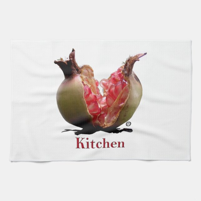 Granat Kökshandduk (Horisontell)