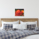Granat, Orange och färgton Canvastryck (Insitu(Bedroom))