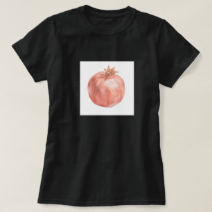 Granatäpple Frukt Retro Mat älskare T Shirt