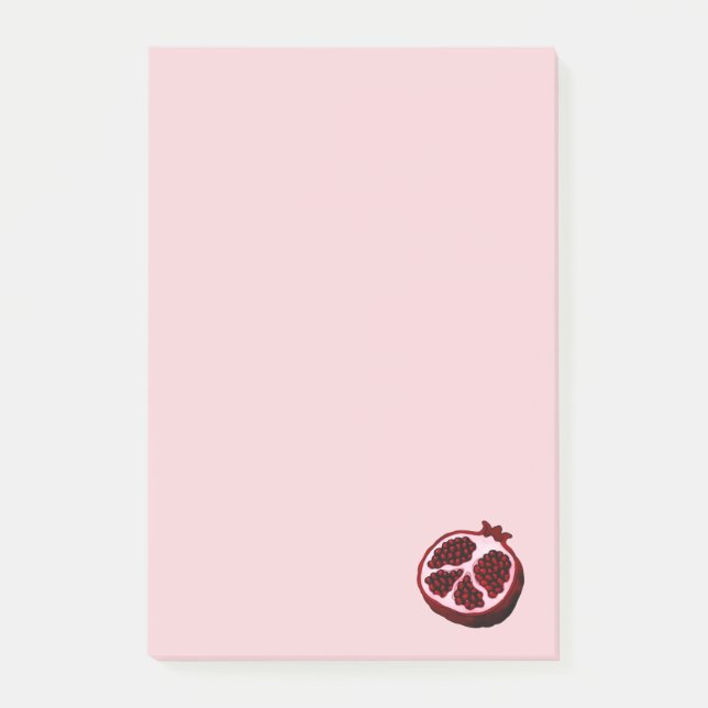 Granatäpple - Fruktsamling -  Post-it Block (Framsida)