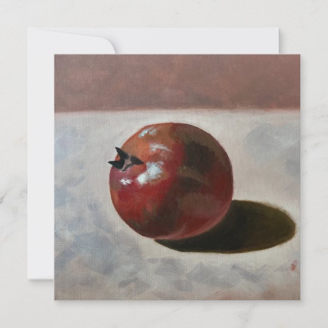Granatäpple  kort (Framsida)