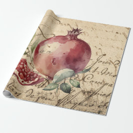 granatäpple presentpapper