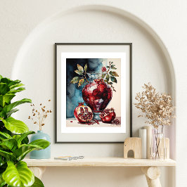 Granatäpple - skriv ut poster