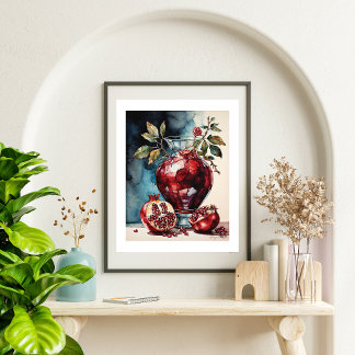 Granatäpple - skriv ut poster