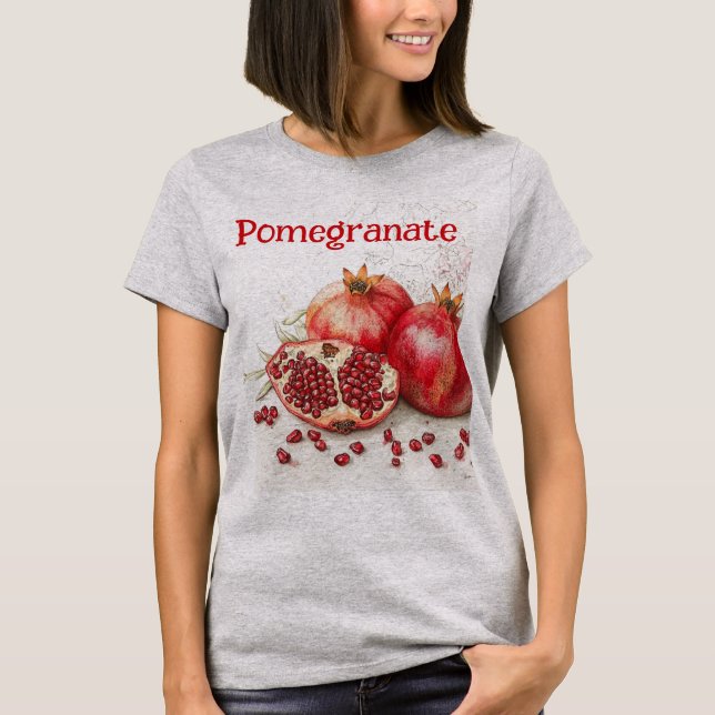 Granatäpple T-Shirt (Framsida)