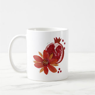 Granatäppleblomma Kaffemugg