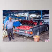 Granatäpplen för försäljning