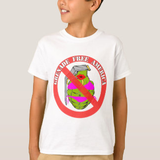 Granaten frigör Amerika Tee Shirt