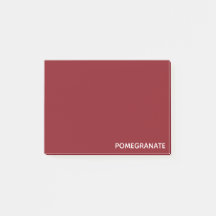 Granatröd färg namn