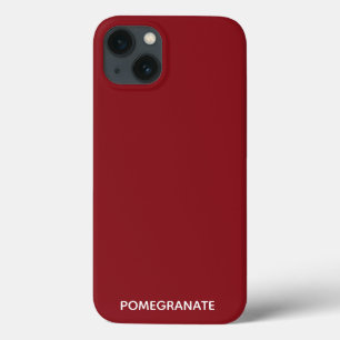 Granatrött färg namn Fodral-Mate iphone case