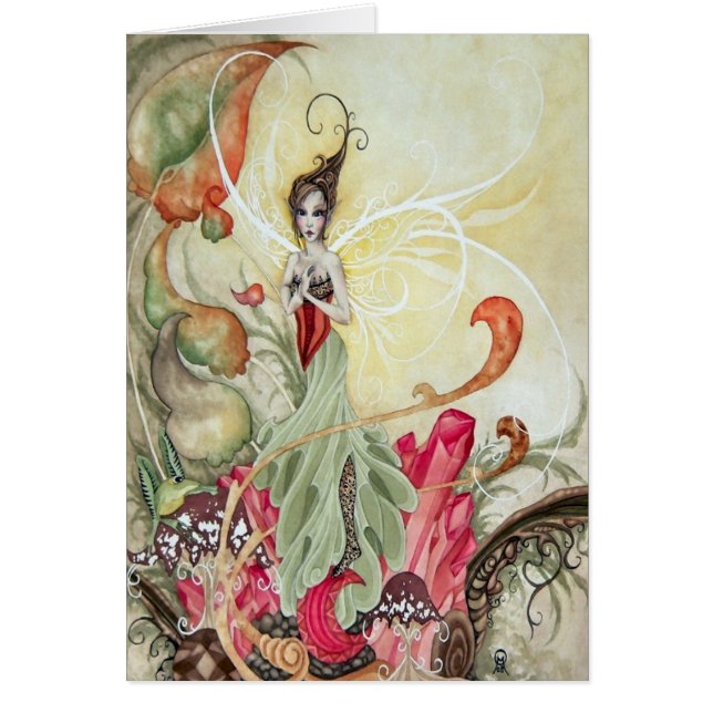 Granatröttfe Hälsningskort (Framsidan)