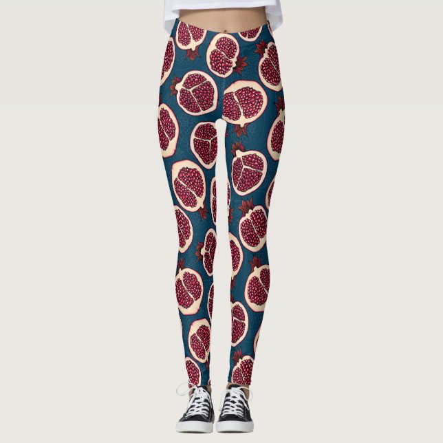 Granatskivor Leggings (Framsida)