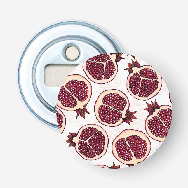 Granatskivor på vita flasköppnare (Framsidan)