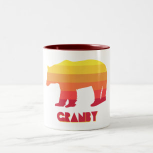 Granby Colorado Rainbow Bear Två-Tonad Mugg