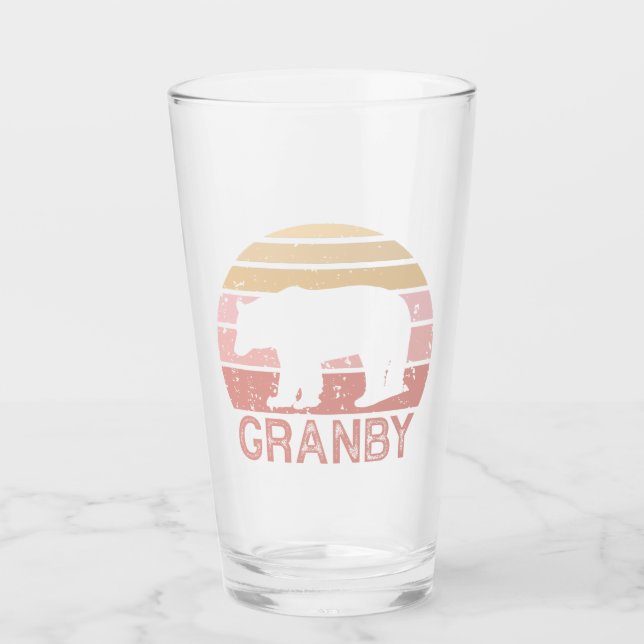 Granby Colorado Retro Björn Glaskopp (Framsida)