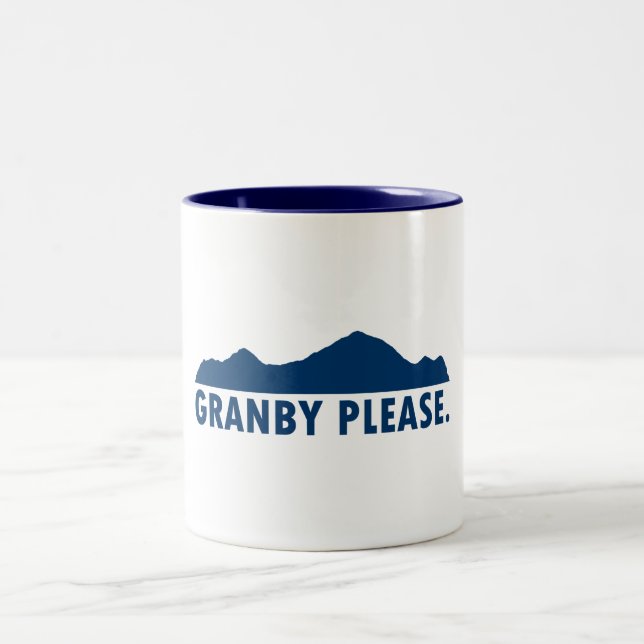 Granby Colorado Snälla Två-Tonad Mugg (Center)