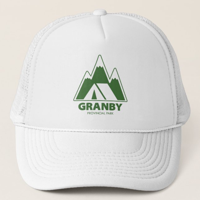 Granby Provincial Park Bergscamping Keps (Framsida)
