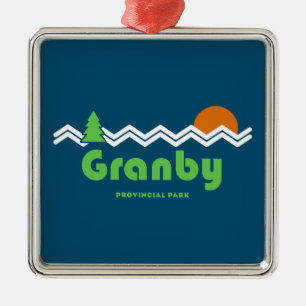 Granby Provincial Park Retro Julgransprydnad Metall
