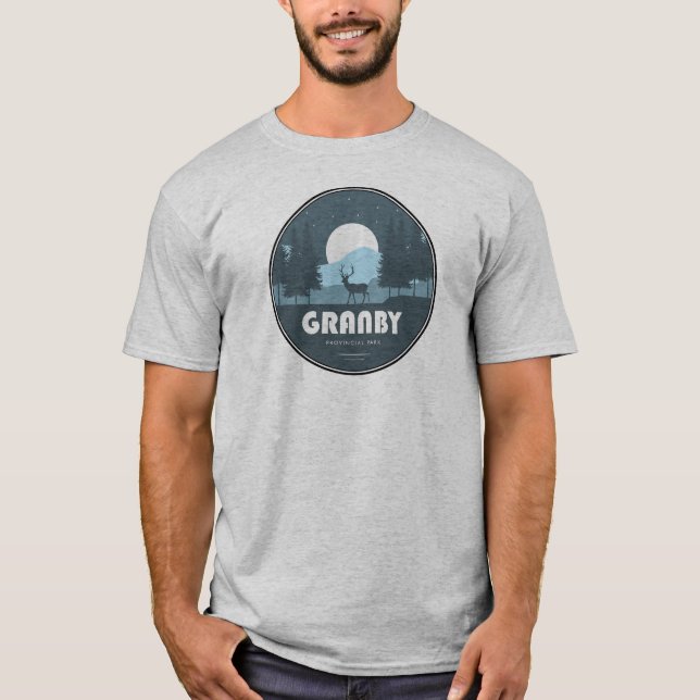 Granby Provinspark Hjort T Shirt (Framsida)