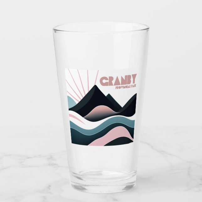 Granby Provinsparkens Färgad Backe Glaskopp (Framsida)