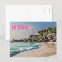 Grand Anse Seychelles La Digue Beach-gåva