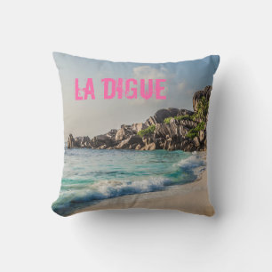 Grand Anse Seychelles La Digue Beach-gåva Kudde