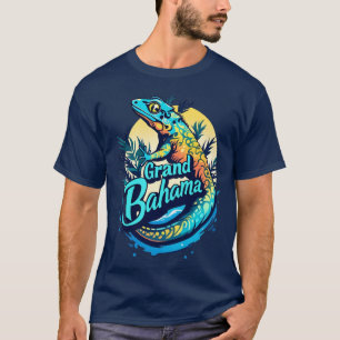 Grand Bahama Caribbean Gecko T Shirt