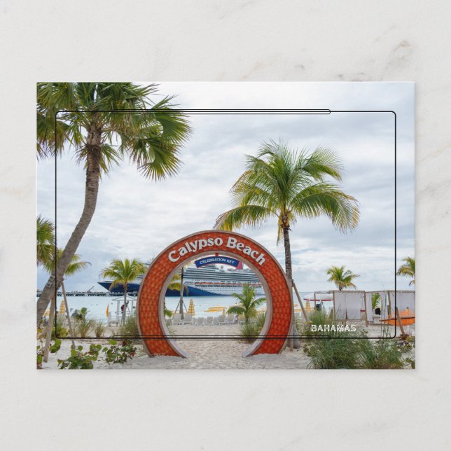 Grand Bahama Island | Tropisk karibisk resa Vykort (Framsida)
