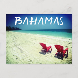 grand bahamas-scenen vykort