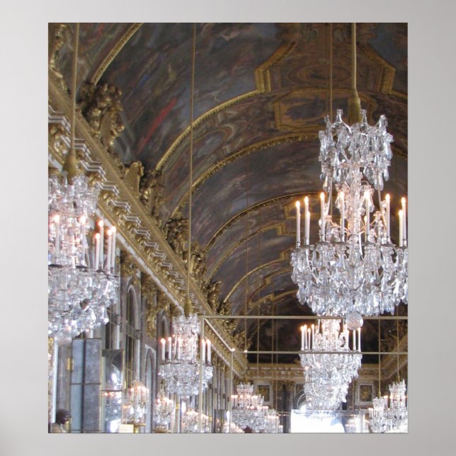 Grand Ballroom, Versailles palats Poster (Framsidan)