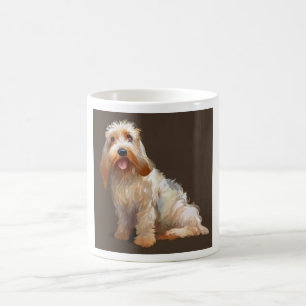 Grand Basset Griffon Vendeen - Hund Porträtt Kaffemugg