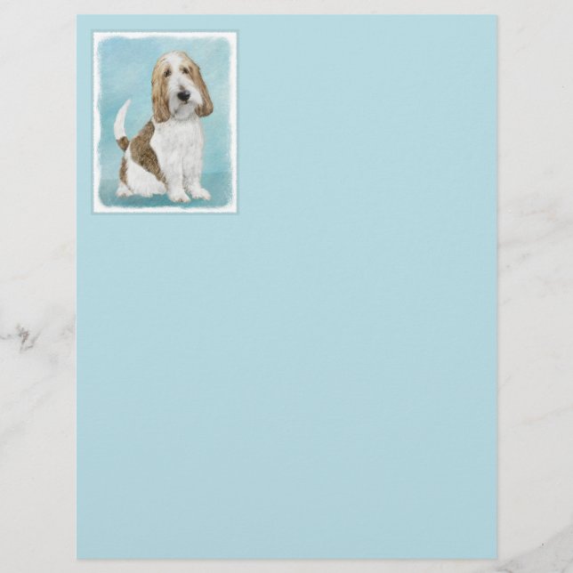 Grand Basset Griffon Vendeen - Original Hund Art (Framsida)