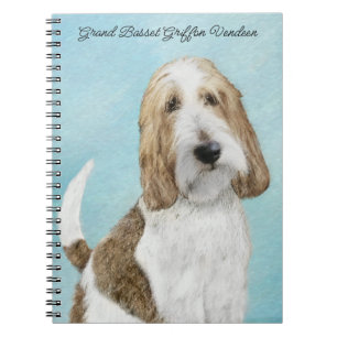 Grand Basset Griffon Vendeen - Original Hund Art Anteckningsbok