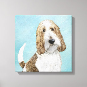Grand Basset Griffon Vendeen - Original Hund Art Canvastryck